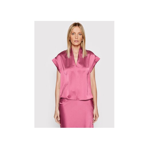 Imperial Bluzka RFD2DAR Różowy Regular Fit ze sklepu MODIVO w kategorii Bluzki damskie - zdjęcie 168630552