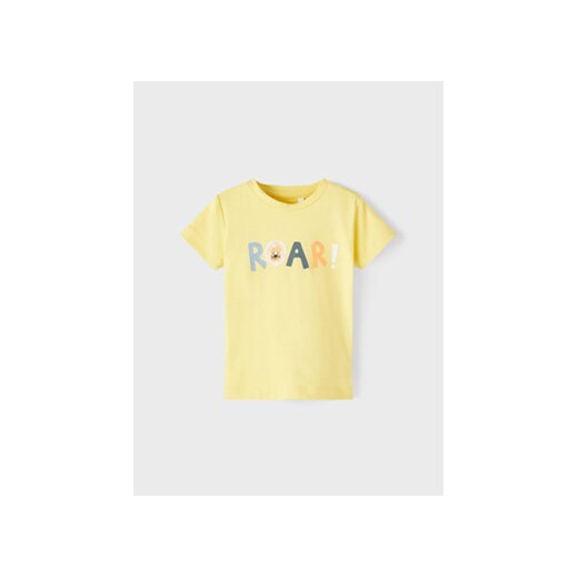 NAME IT T-Shirt 13217650 Żółty Regular Fit ze sklepu MODIVO w kategorii Koszulki niemowlęce - zdjęcie 168631194