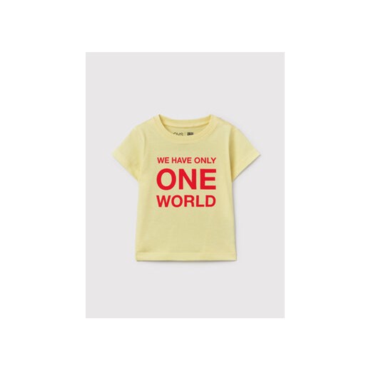 OVS T-Shirt 1516043 Żółty Regular Fit Ovs 9_10Y MODIVO