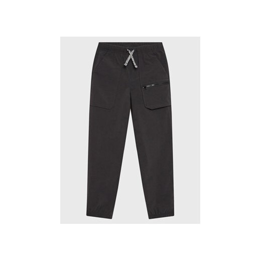 Jack Wolfskin Spodnie outdoor Teen 1609861 Czarny Regular Fit ze sklepu MODIVO w kategorii Spodnie chłopięce - zdjęcie 168631342