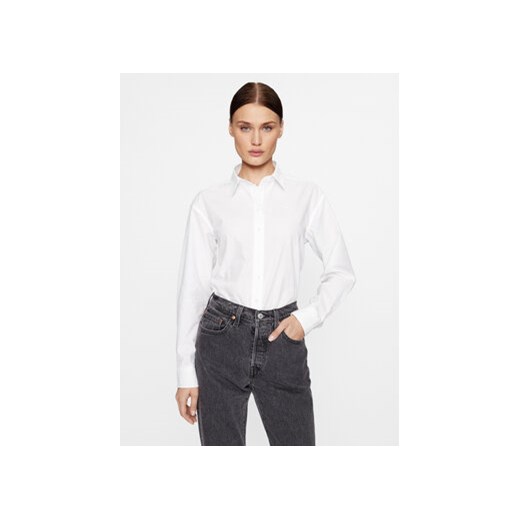Pepe Jeans Koszula Liza PL304704 Biały Regular Fit ze sklepu MODIVO w kategorii Koszule damskie - zdjęcie 168631830