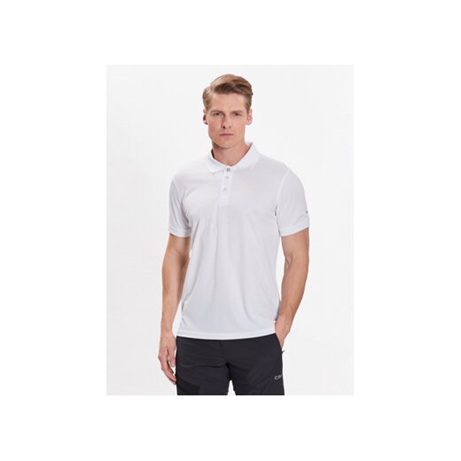 CMP Polo 3T60077 Biały Regular Fit ze sklepu MODIVO w kategorii T-shirty męskie - zdjęcie 168631840