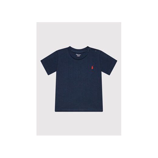 Polo Ralph Lauren T-Shirt 320832904035 Granatowy Regular Fit ze sklepu MODIVO w kategorii Koszulki niemowlęce - zdjęcie 168632261