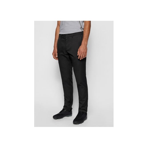 Boss Spodnie materiałowe Spectre 50430357 Czarny Slim Fit ze sklepu MODIVO w kategorii Spodnie męskie - zdjęcie 168632274