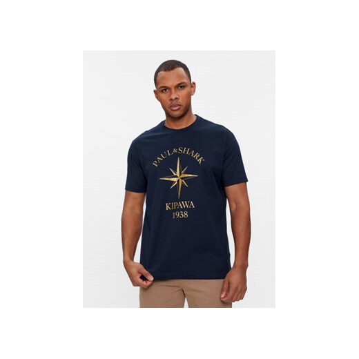 Paul&Shark T-Shirt 24411133 Granatowy Regular Fit ze sklepu MODIVO w kategorii T-shirty męskie - zdjęcie 168632604
