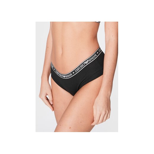 Emporio Armani Underwear Bokserki 163225 2F227 00020 Czarny ze sklepu MODIVO w kategorii Majtki damskie - zdjęcie 168632632
