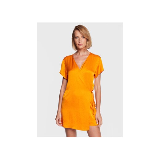 American Vintage Sukienka codzienna Widland WID14IE23 Pomarańczowy Regular Fit ze sklepu MODIVO w kategorii Sukienki - zdjęcie 168632772