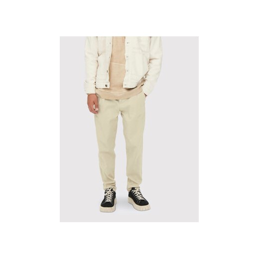 Only & Sons Spodnie materiałowe Leo 22013002 Beżowy Regular Fit ze sklepu MODIVO w kategorii Spodnie męskie - zdjęcie 168633203