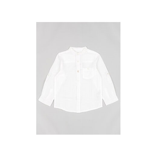 Zippy Koszula ZKBAP0302 23019 Biały Regular Fit ze sklepu MODIVO w kategorii Koszule chłopięce - zdjęcie 168633972