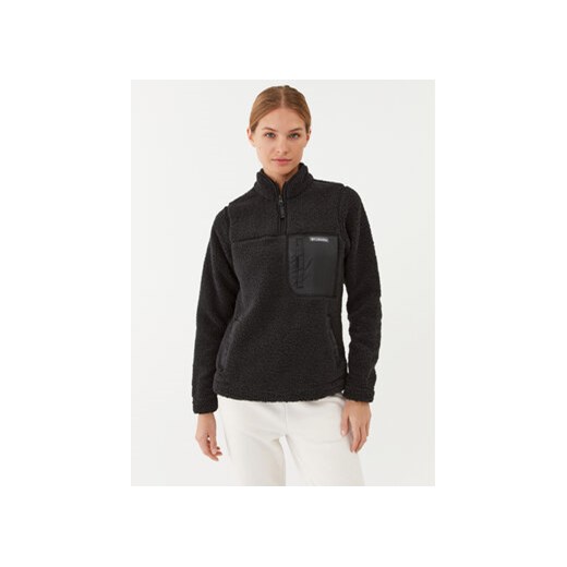 Columbia Polar West Bend™ 1/4 Zip Pullover Czarny Regular Fit ze sklepu MODIVO w kategorii Bluzy damskie - zdjęcie 168634150
