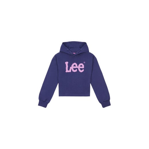 Lee Bluza Wobbly Graphic LEG5088 Granatowy ze sklepu MODIVO w kategorii Bluzy dziewczęce - zdjęcie 168634421