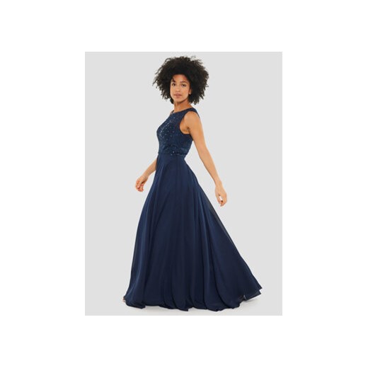 Swing Sukienka wieczorowa 5AD19800 Granatowy Regular Fit ze sklepu MODIVO w kategorii Sukienki - zdjęcie 168635204