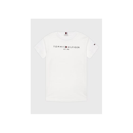 Tommy Hilfiger T-Shirt Essential KS0KS00210 M Biały Regular Fit ze sklepu MODIVO w kategorii T-shirty chłopięce - zdjęcie 168635231