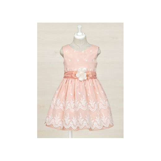 Abel & Lula Sukienka elegancka 5022 Różowy ze sklepu MODIVO w kategorii Sukienki dziewczęce - zdjęcie 168635311