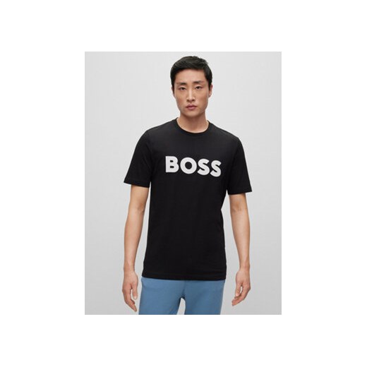 Boss T-Shirt 50486200 Czarny Regular Fit ze sklepu MODIVO w kategorii T-shirty męskie - zdjęcie 168635513