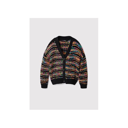 Desigual Kardigan Colorado 22WGJF06 Kolorowy Oversize ze sklepu MODIVO w kategorii Swetry dziewczęce - zdjęcie 168635780