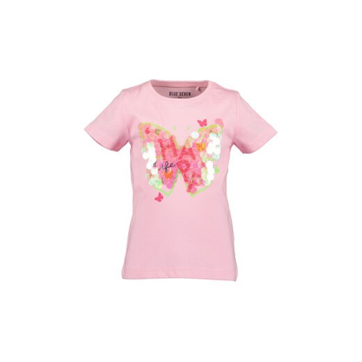Blue Seven T-Shirt 702283 X Różowy Regular Fit 116 MODIVO