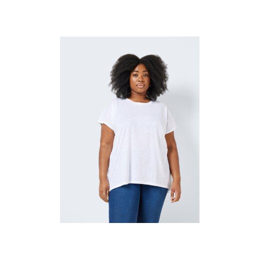 Noisy May T-Shirt Mathilde 27016688 Biały Loose Fit ze sklepu MODIVO w kategorii Bluzki damskie - zdjęcie 168636110