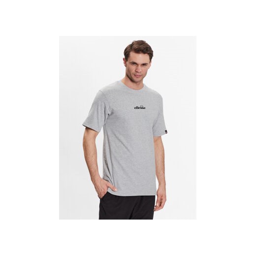 Ellesse T-Shirt Ollio SHP16463 Szary Regular Fit ze sklepu MODIVO w kategorii T-shirty męskie - zdjęcie 168636222