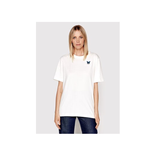 Silvian Heach T-Shirt Kaisa PGP22373TS Biały Oversize XS MODIVO okazyjna cena