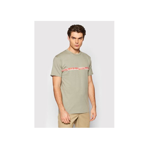 Vans T-Shirt NAPAPIJRI VN0A541F Zielony Regular Fit ze sklepu MODIVO w kategorii T-shirty męskie - zdjęcie 168636823