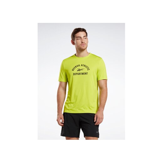 Reebok T-Shirt Training Graphic T-Shirt IC7666 Żółty ze sklepu MODIVO w kategorii T-shirty męskie - zdjęcie 168637552