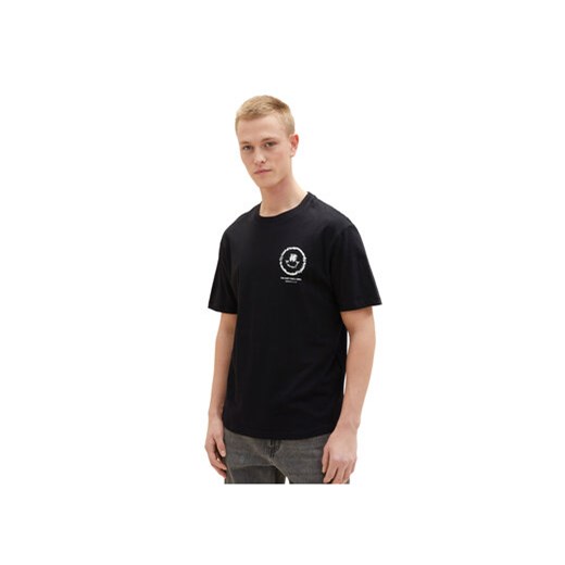 Tom Tailor Denim T-Shirt 1035602 Czarny ze sklepu MODIVO w kategorii T-shirty męskie - zdjęcie 168638001