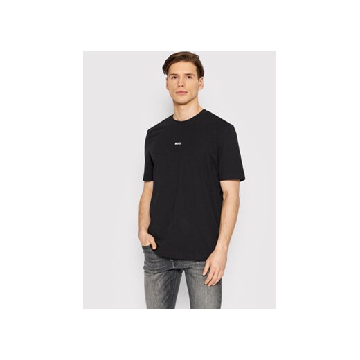 Boss T-Shirt Tchup 50473278 Czarny Regular Fit ze sklepu MODIVO w kategorii T-shirty męskie - zdjęcie 168638234
