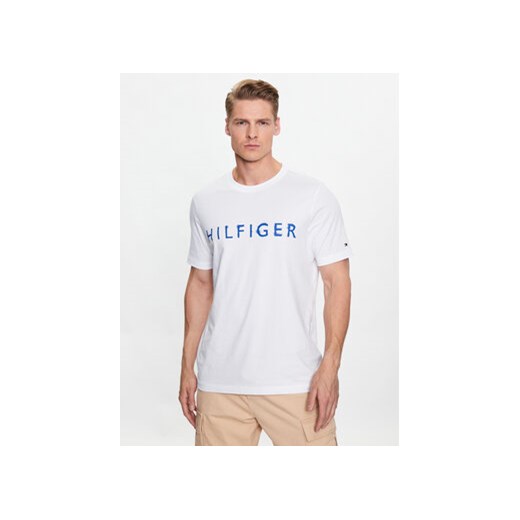 Tommy Hilfiger T-Shirt MW0MW31518 Biały Regular Fit ze sklepu MODIVO w kategorii T-shirty męskie - zdjęcie 168638304