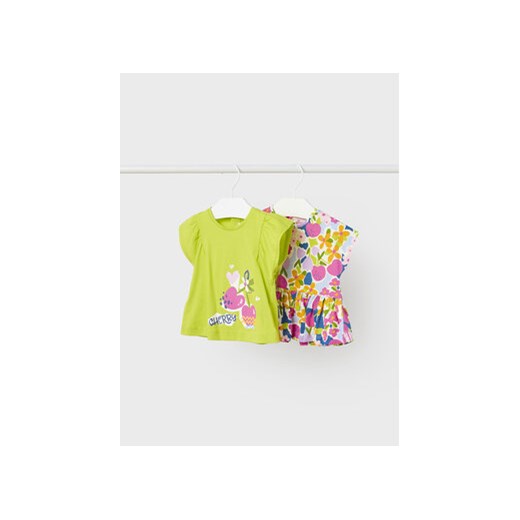 Mayoral Komplet 2 t-shirtów 1011 Kolorowy ze sklepu MODIVO w kategorii Koszulki niemowlęce - zdjęcie 168638480
