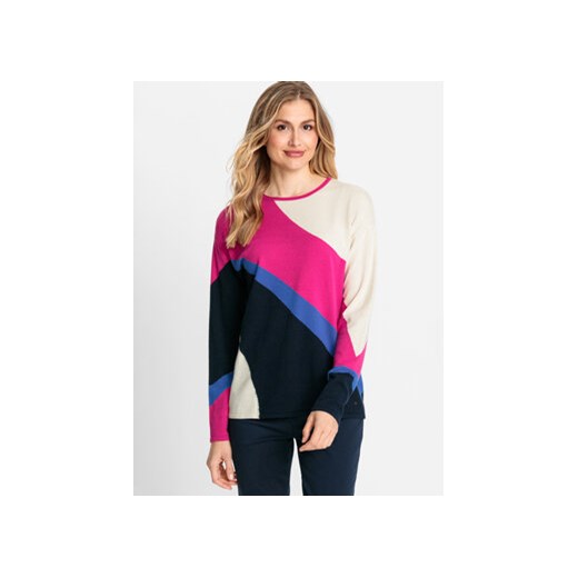 Olsen Sweter 11004143 Kolorowy Regular Fit ze sklepu MODIVO w kategorii Swetry damskie - zdjęcie 168638721