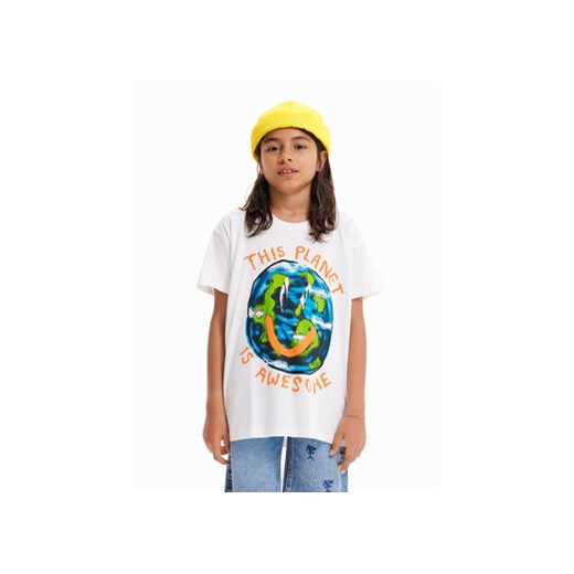 Desigual T-Shirt 23SBTK09 Kolorowy Regular Fit ze sklepu MODIVO w kategorii T-shirty chłopięce - zdjęcie 168638852