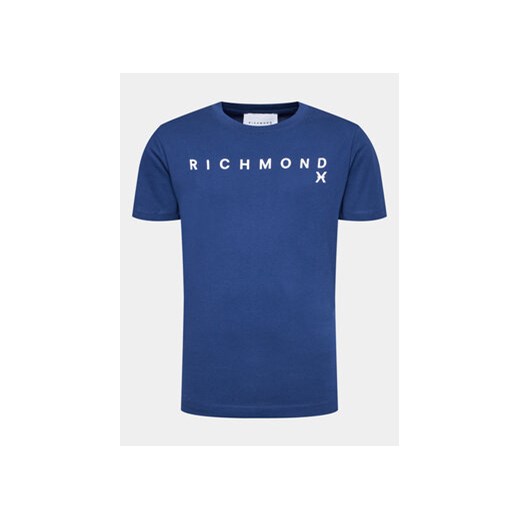 Richmond X T-Shirt UMA23082TS Granatowy Regular Fit ze sklepu MODIVO w kategorii T-shirty męskie - zdjęcie 168639552