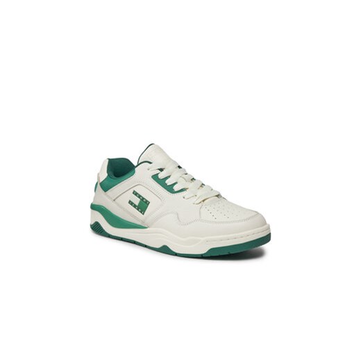 Tommy Jeans Sneakersy Tjm Leather Outsole Color EM0EM01350 Biały Tommy Jeans 40 MODIVO