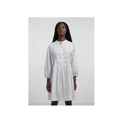 YAS Sukienka 26029489 Biały Loose Fit Yas XL MODIVO