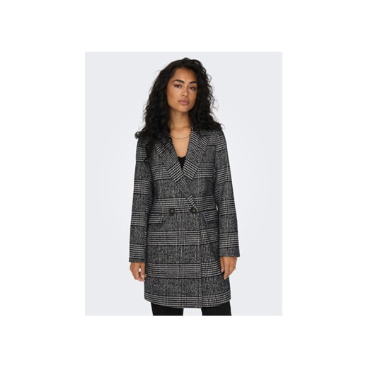 ONLY Płaszcz przejściowy 15300632 Czarny Regular Fit ze sklepu MODIVO w kategorii Płaszcze damskie - zdjęcie 168639981
