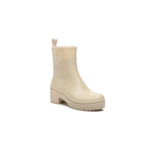 MICHAEL Michael Kors Botki Karis Rainboot 40F3KSMB5Q Écru Michael Michael Kors 40 wyprzedaż MODIVO