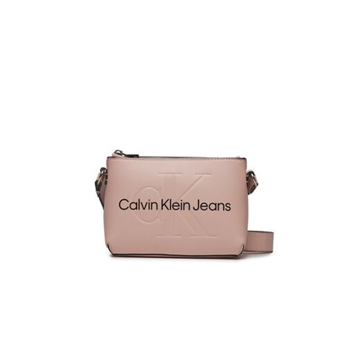 Calvin Klein Jeans Torebka Sculpted Camera Pouch21 Mono K60K610681 Różowy ze sklepu MODIVO w kategorii Listonoszki - zdjęcie 168640053