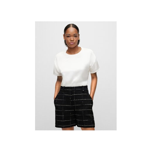 Hugo T-Shirt Smart 50478228 Écru Relaxed Fit M MODIVO