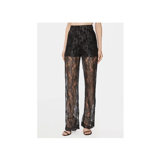 Bruuns Bazaar Spodnie materiałowe Lynetta BBW3573 Czarny Regular Fit ze sklepu MODIVO w kategorii Spodnie damskie - zdjęcie 168641074