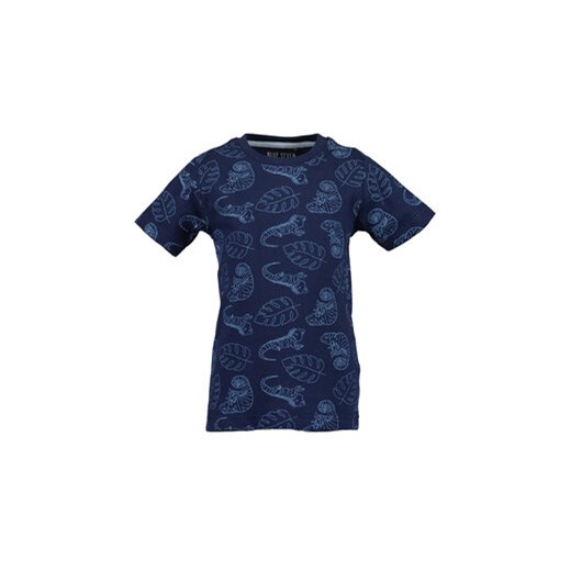 Blue Seven T-Shirt 802276 X Granatowy Regular Fit ze sklepu MODIVO w kategorii T-shirty chłopięce - zdjęcie 168641112