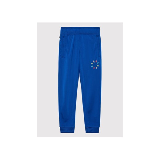 adidas Spodnie dresowe adicolor HB9466 Niebieski Regular Fit 15_16Y promocyjna cena MODIVO