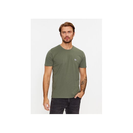 Lee T-Shirt 112341715 Zielony Regular Fit ze sklepu MODIVO w kategorii T-shirty męskie - zdjęcie 168641932