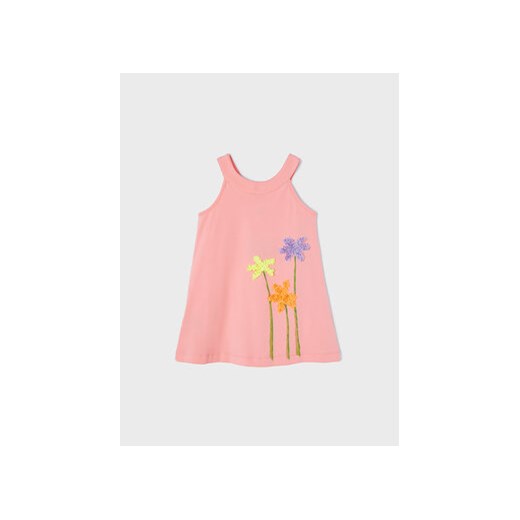 Mayoral Sukienka letnia 3950 Różowy Regular Fit ze sklepu MODIVO w kategorii Sukienki dziewczęce - zdjęcie 168642062