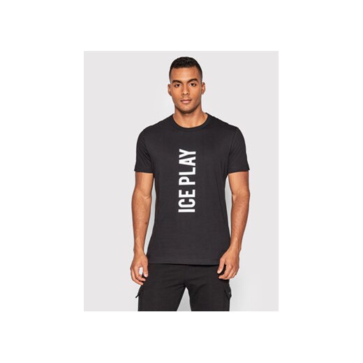 Ice Play T-Shirt 22I U1M0 F017 P400 9000 Czarny Regular Fit ze sklepu MODIVO w kategorii T-shirty męskie - zdjęcie 168642154