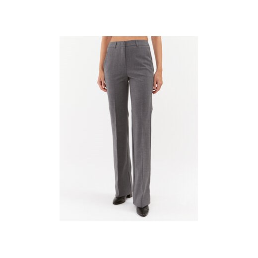 Marella Spodnie materiałowe Aramis 2331362438200 Szary Regular Fit ze sklepu MODIVO w kategorii Spodnie damskie - zdjęcie 168642280