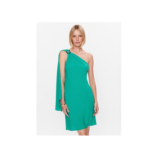 Lauren Ralph Lauren Sukienka koktajlowa 253903215003 Zielony Skinny Fit ze sklepu MODIVO w kategorii Sukienki - zdjęcie 168642420