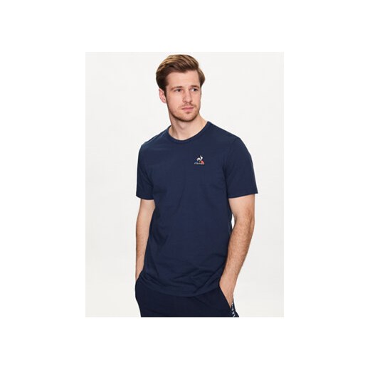 Le Coq Sportif T-Shirt 2310545 Granatowy Regular Fit ze sklepu MODIVO w kategorii T-shirty męskie - zdjęcie 168642861
