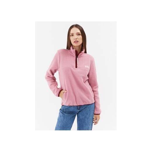 Napapijri Polar NP0A4HBQ Różowy Regular Fit ze sklepu MODIVO w kategorii Bluzy damskie - zdjęcie 168643183