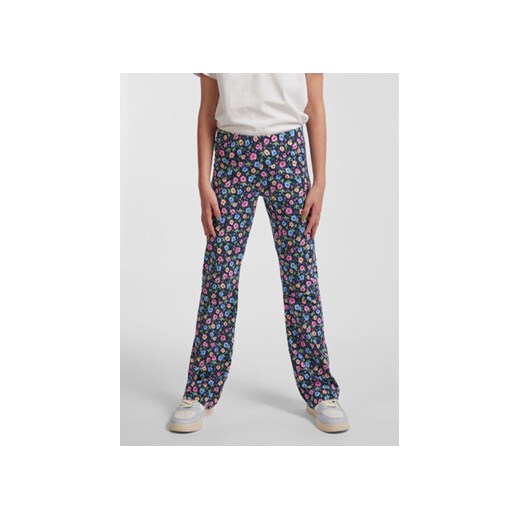 Pieces KIDS Spodnie materiałowe Amari 17136978 Granatowy Slim Fit ze sklepu MODIVO w kategorii Spodnie dziewczęce - zdjęcie 168643370